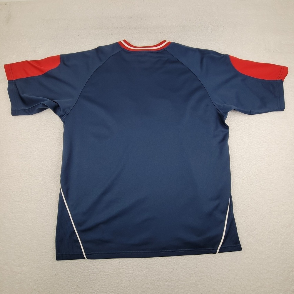 St. Louis Cardinals Shirt Mens XL Blue Red MLB Baseball Jersey Lee Sport Fan Tee - Picture 11 of 11